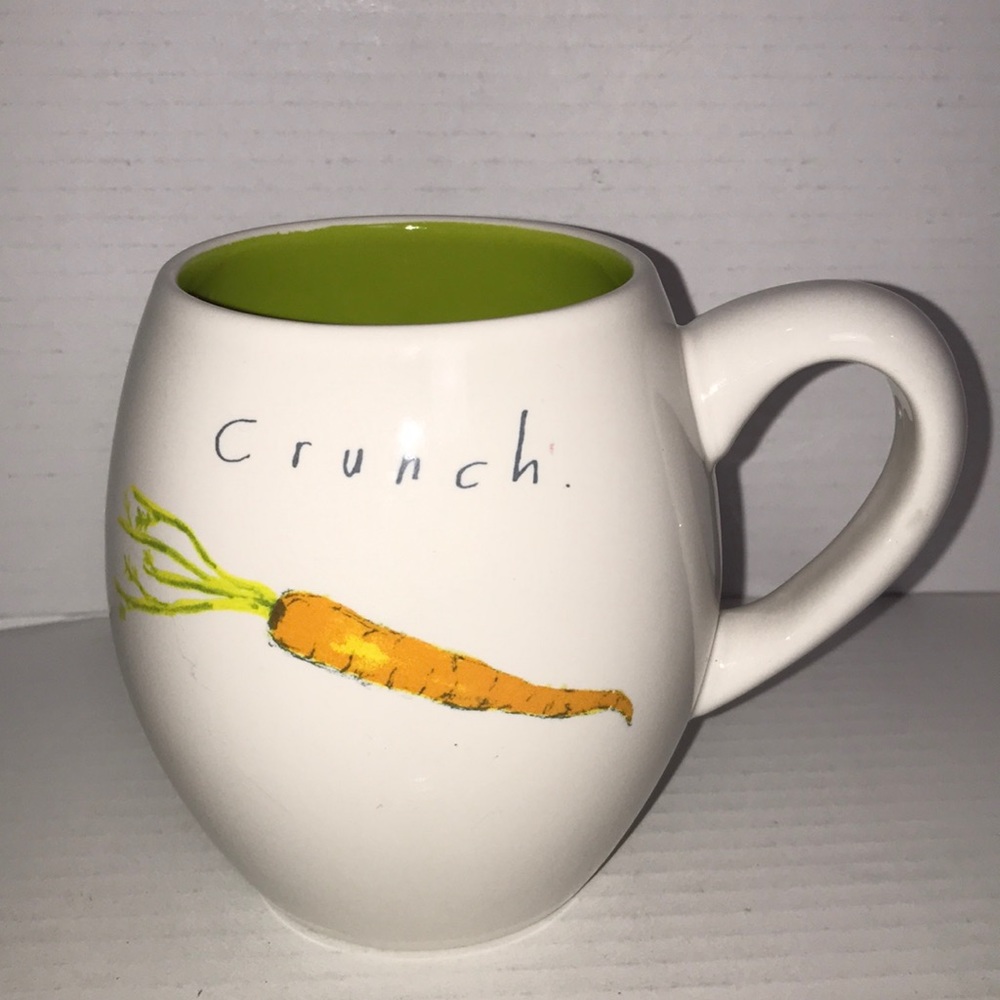 Rae Dunn Artisan carrot coffee mug 16 ounce